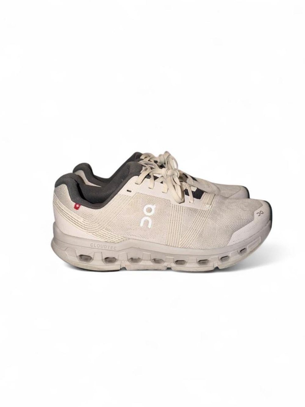 On Cloudgo Womens Size 9 White Glacier Athletic Running Shoes Sneakers